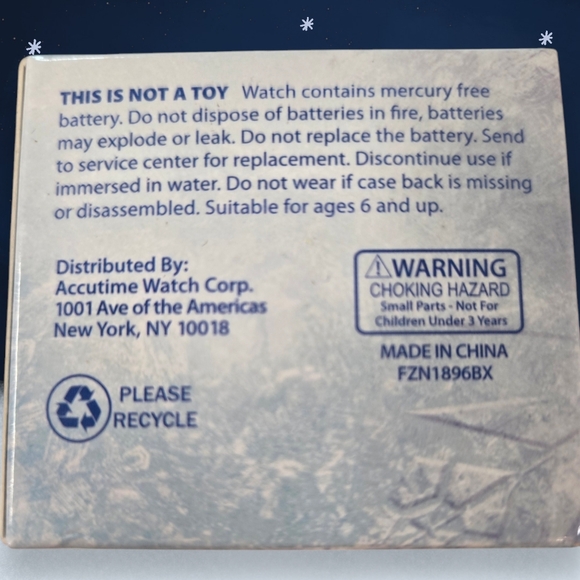 NWT Disney Frozen Flashing LCD Watch - Picture 4 of 4